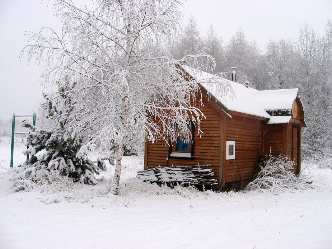 Теремок - гостевой домик на общем участке, зима 2016.jpg