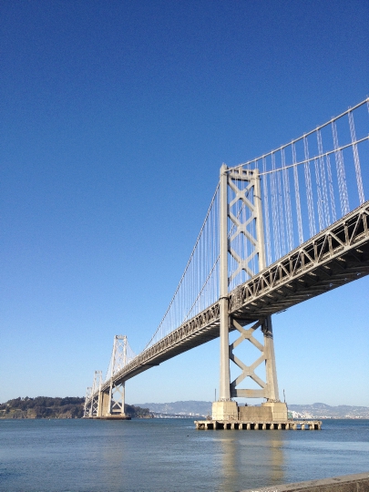 Bay Bridge, Сан Франциско, Калифорния, США